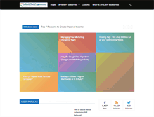 Tablet Screenshot of indianaffiliateprograms.com